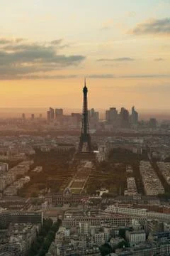 Paris rooftop Foto stock