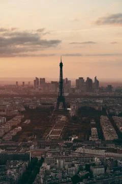 Paris rooftop Stock Photos