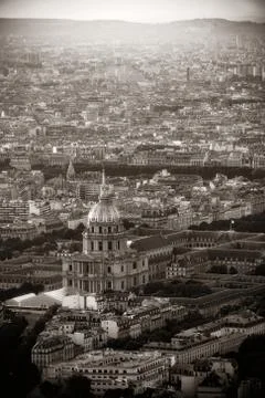 Paris rooftop 写真素材