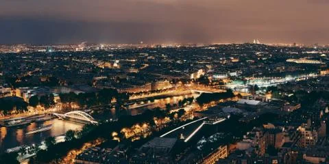 Paris Rooftop 写真素材