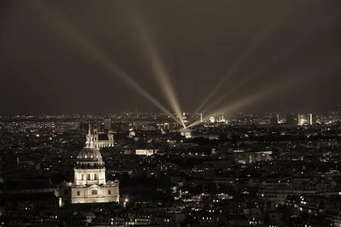 Paris Rooftop Stock Photos