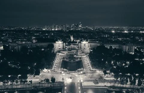 Paris Rooftop Stock Photos
