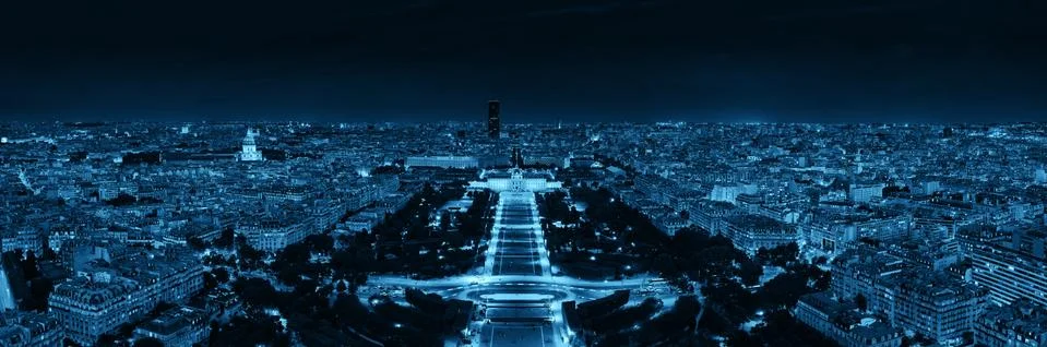 Paris Rooftop Stock Photos