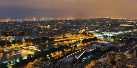 Paris Rooftop Stock Photos