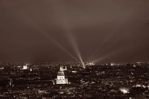 Paris Rooftop Foto stock