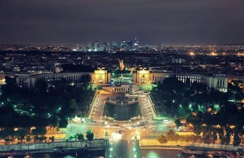 Paris Rooftop 写真素材