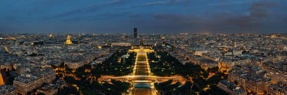 Paris Rooftop Stock Photos