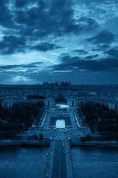 Paris Rooftop Stock Photos