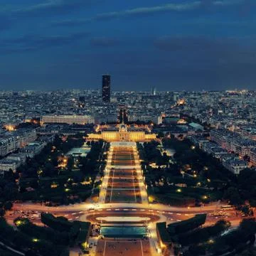 Paris Rooftop 写真素材