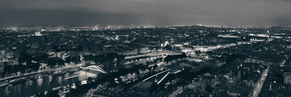 Paris Rooftop 写真素材