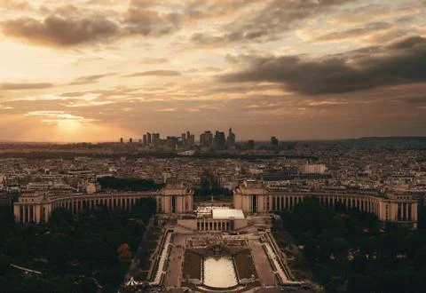Paris Rooftop Stock Photos
