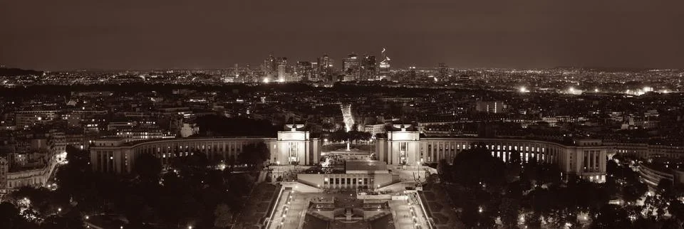 Paris Rooftop Stock Photos