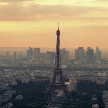 Paris rooftop Stock Photos