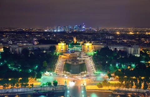 Paris Rooftop Stock Photos