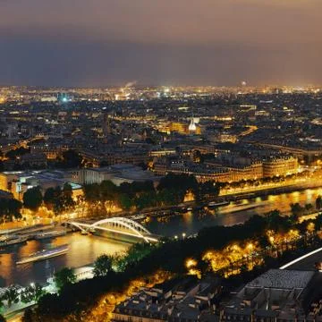 Paris Rooftop Stock Photos