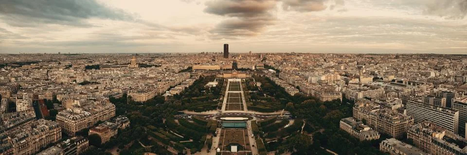 Paris Rooftop Stock Photos