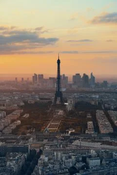 Paris rooftop Fotos Stock