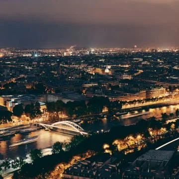 Paris Rooftop Stock Photos