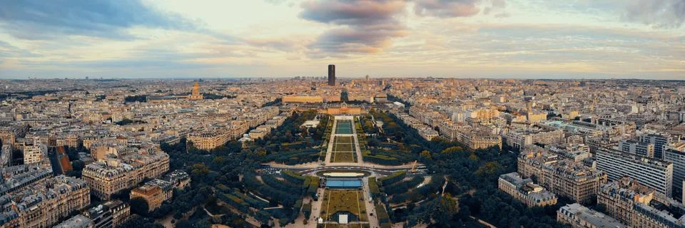 Paris Rooftop Stock Photos