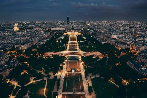 Paris Rooftop Stock Photos