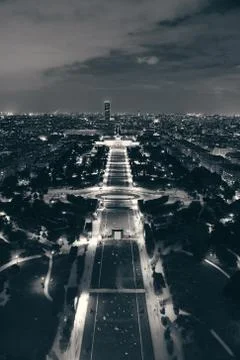 Paris Rooftop Foto stock