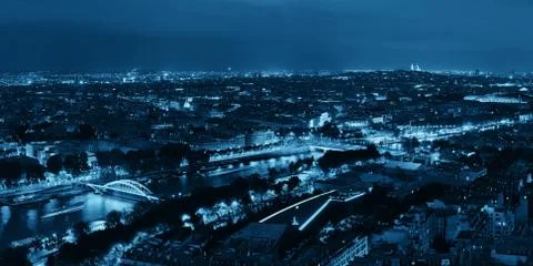 Paris Rooftop 写真素材
