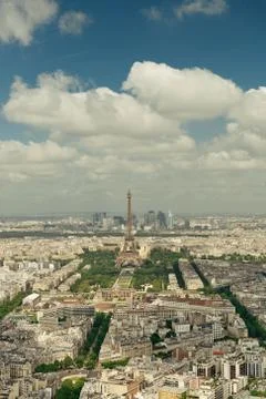 Paris rooftop 写真素材