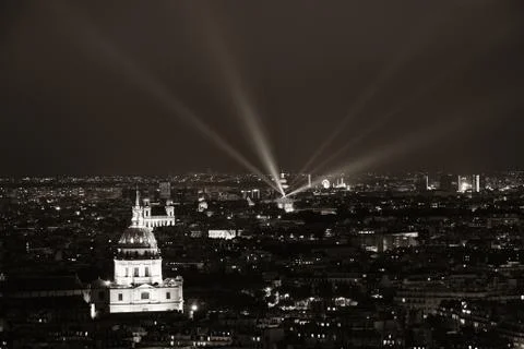 Paris Rooftop Stock Photos