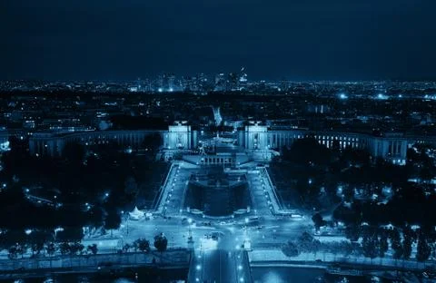 Paris Rooftop 写真素材