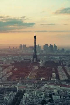 Paris rooftop Stock Photos