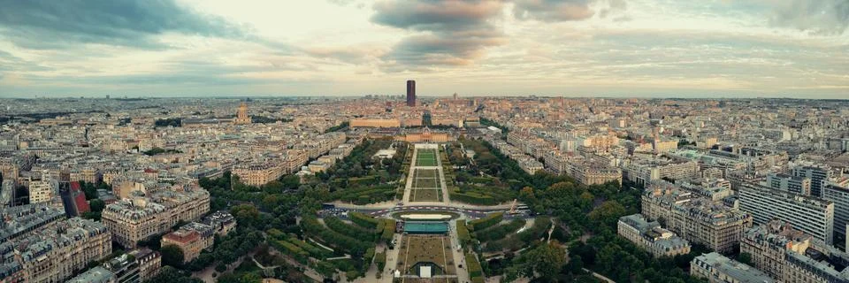Paris Rooftop 写真素材