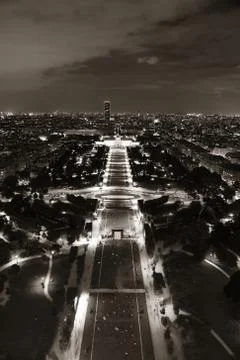 Paris Rooftop Stock Photos