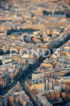 Paris rooftop Stock Photos