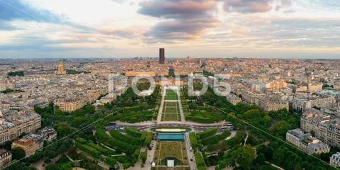 Paris Rooftop Stock Photos