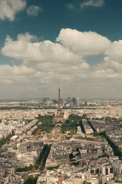 Paris rooftop Fotos de archivo