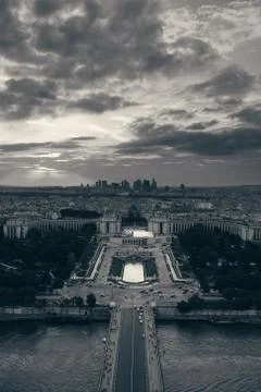 Paris Rooftop Fotos de archivo