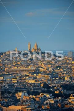 Paris Rooftop Stock Photos