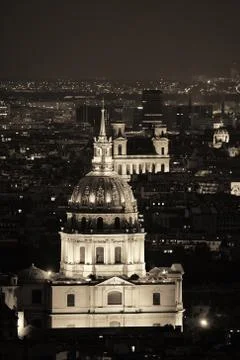 Paris Rooftop Stock Photos