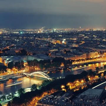 Paris Rooftop Stock Photos