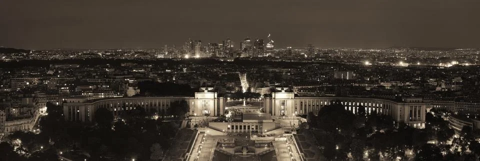 Paris Rooftop Foto stock