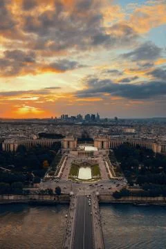 Paris Rooftop 写真素材