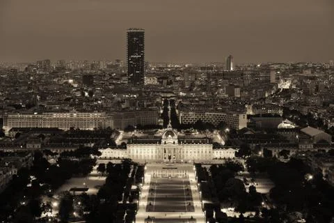 Paris Rooftop Stock Photos
