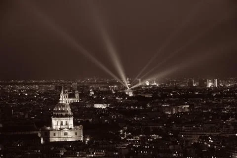 Paris Rooftop 写真素材
