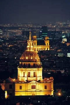 Paris Rooftop 写真素材