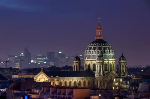 Paris Rooftop Stock Photos