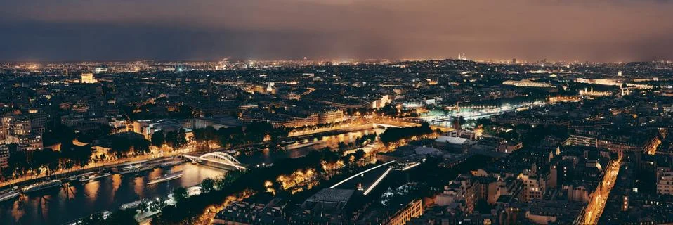 Paris Rooftop Stock Photos