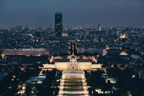 Paris Rooftop Stock Photos