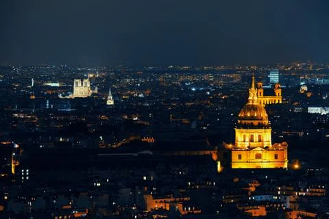 Paris Rooftop Stock Photos