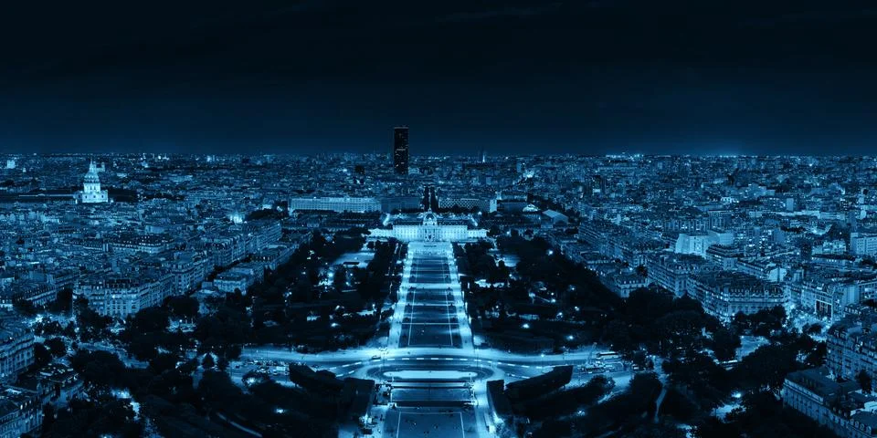 Paris Rooftop 写真素材