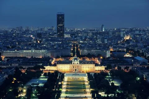 Paris Rooftop 写真素材